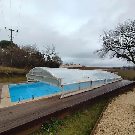 Lembarrat Moderne Vue Sur Coteaux Piscine & Prives Calignac